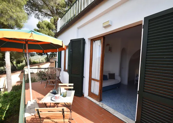 Bilocale Pavone - Vista Mare Con Spazio Esterno, Aria Condizionata E Parcheggio