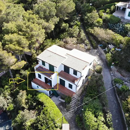 Bilocale Pavone - Vista Mare Con Spazio Esterno, Aria Condizionata E Parcheggio